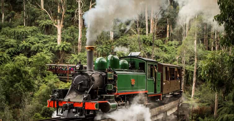 Puffing Billy Steam Train & Dandenong Ranges