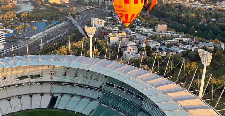 Hot Air Balloon Over Melbourne at Sunrise photo 8